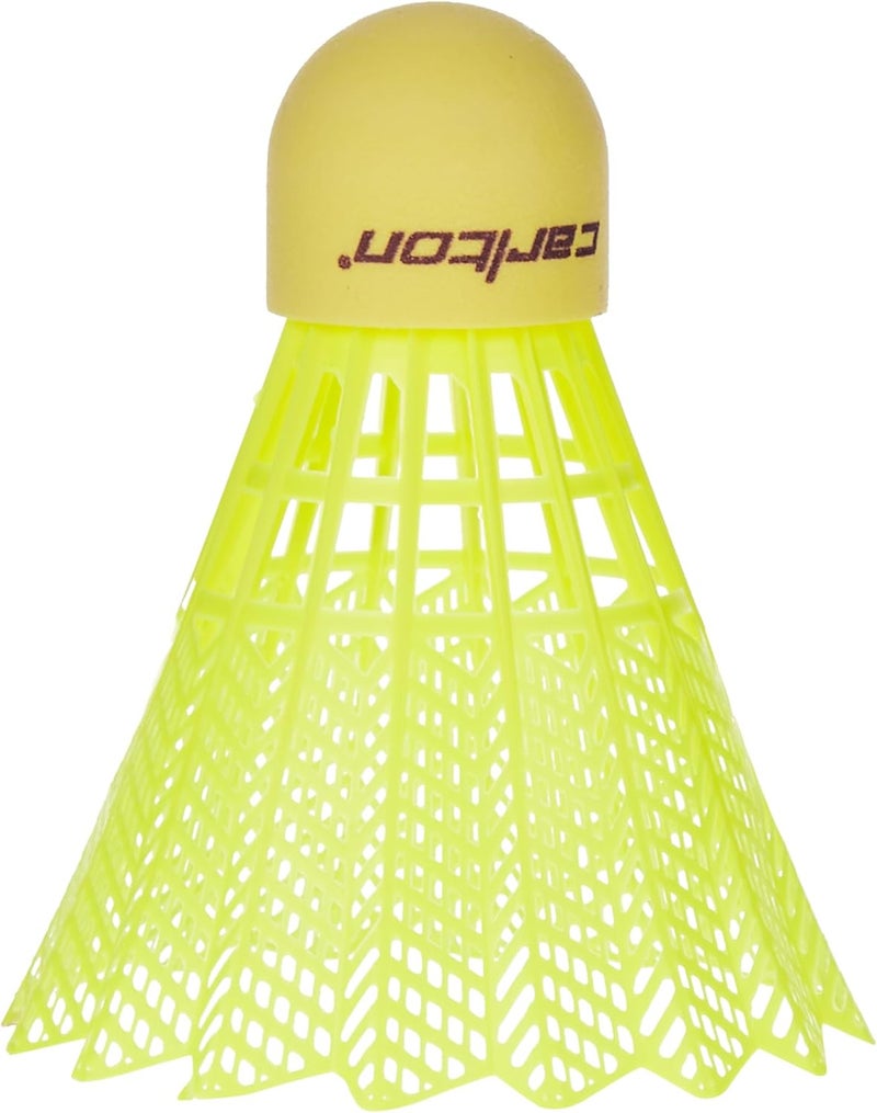 Carlton T-800 Medium Speed Badminton Shuttlecocks - 6 Premium Synthetic Shuttlecocks with High Visibility Skirt - Image 3